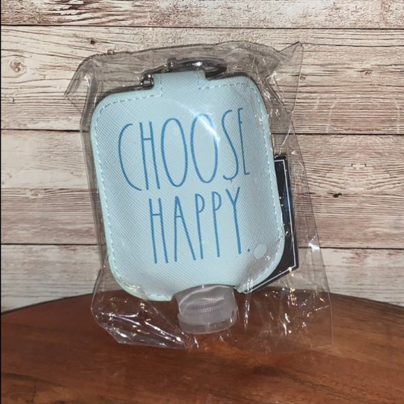 New Rae Dunn Choose Happy Hand Sanitizer Holder - Picture 1 of 1